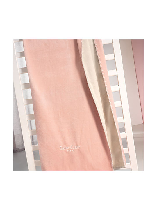 Saint Clair Fleece Blanket Tresor Pink 160x220cm