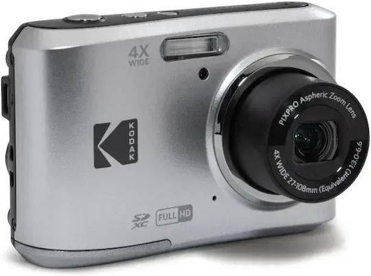 Kodak PIXPRO FZ45 Friendly Compact Camera 16MP Full HD (1080p) 4x Optical Zoom Silver