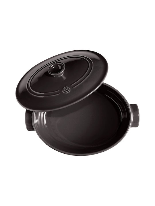 Emile Henry Oval Feuerfestes Geschirr mit Deckel 6000ml 1Stück