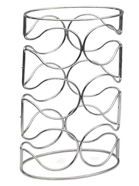 Karbounis Tischplatte Metallisch Silber K-J01753