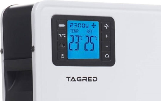Tagred Convectoare pardoseală 2300W cu Termostat Electronic Negru