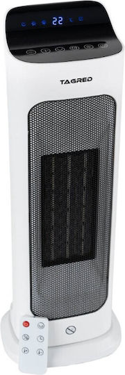 Tagred Ceramic Fan Heater Room Floor Alb 2000W