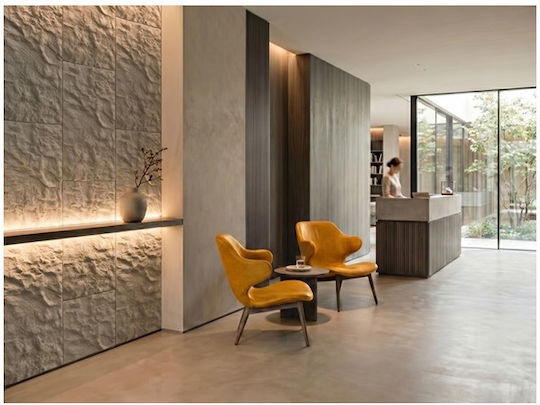 3D Wall Panels with Glue Gray 60x120cm