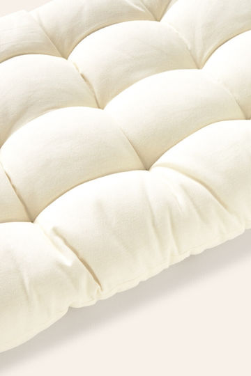 Calma House Back Cushion for Bed Headboard Gavema Fabric Beige 90x60cm
