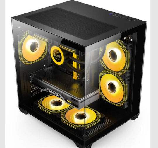 Настолен компютър Gold Ambra (i3-9100/16GB DDR4/512GB SSD/Radeon RX 580/Windows 11 Pro)