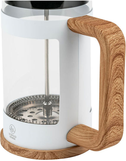 Leopold Vienna Franca Manual Filter Coffee Maker White 600ml