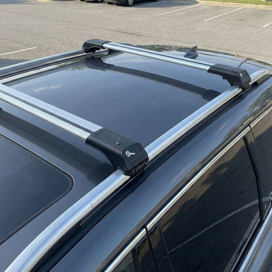 Roof Rack Classic Rails Mercedes Vito W447 From 2014 Silver