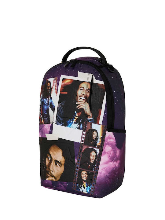 Sprayground Σχολική Τσάντα Πλάτης Γυμνασίου - Λυκείου Σακίδιο Πλάτης Bob Marley-1 Dlxsv