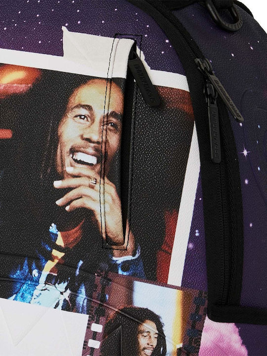 Sprayground Σχολική Τσάντα Πλάτης Γυμνασίου - Λυκείου Σακίδιο Πλάτης Bob Marley-1 Dlxsv