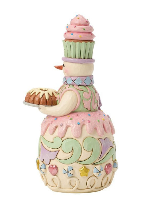 Gingerbread Snowman Bunt Cake 16 Cm