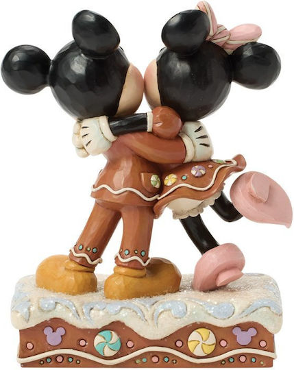 Zuckerüberzogene Süßigkeiten Mickey & Minnie Lebkuchenfigur 16 cm