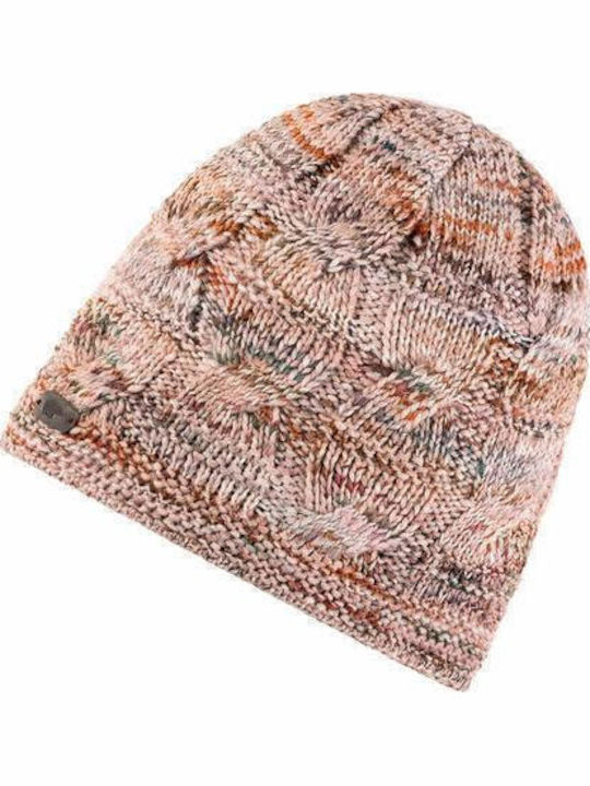 Beanie Women's Knitted Beanie in Pink Colour