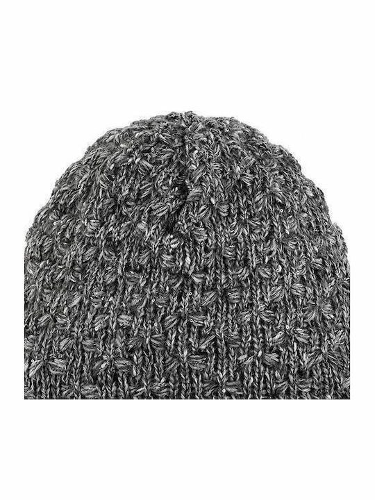 Beanie Women's Knitted Beanie in Grey Colour