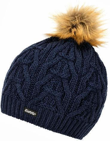 Lux Beanie Căciulă Tricotată Pentru Femei În Culoare Albastră