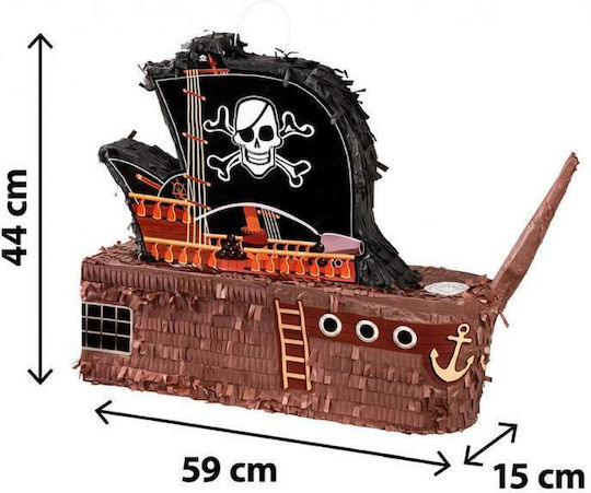 Piraten Pinata Geburtstags Pinata Maße 59 X 44 X 15 cm