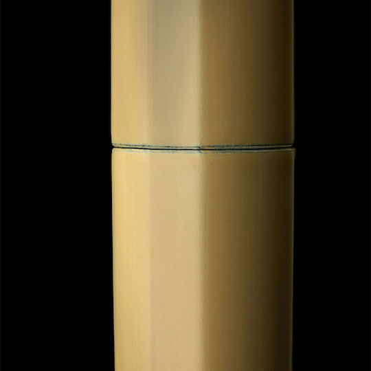 Scribo Писалка Fine 6.5mm Бежова с Кафяво Мастило