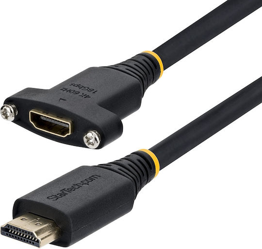 StarTech HDMI 2.0 HDMI-Kabel HDMI-Stecker - HDMI-Buchse 1,8m Schwarze