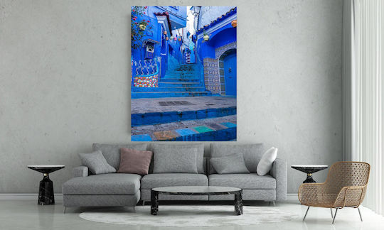 Painting Blue City Alley Blue City Alley 100x150