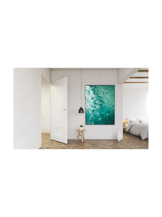 Панел Surfing In Crystal Waters Сърфинг Кристални Води 100x150