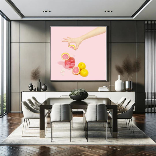 iLovePrints Refreshing Citrus Drink Gemälde Δροσistisches Ρόφημα Εσπεριδοειden 110x110