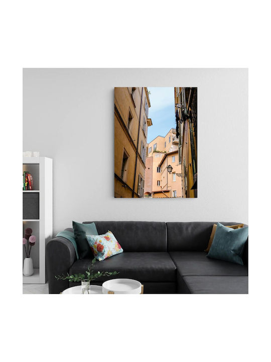 iLovePrints Urban Alley Buildings Stadtstraße Gemälde 100x150