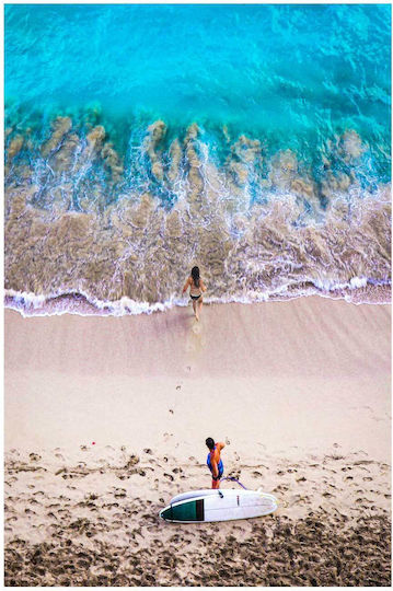 Painting Beach Scene Surfers Beach Scene Surfers 100x150