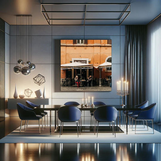Πίνακας Café In City Καφενείο Στην Πόλη 110x110