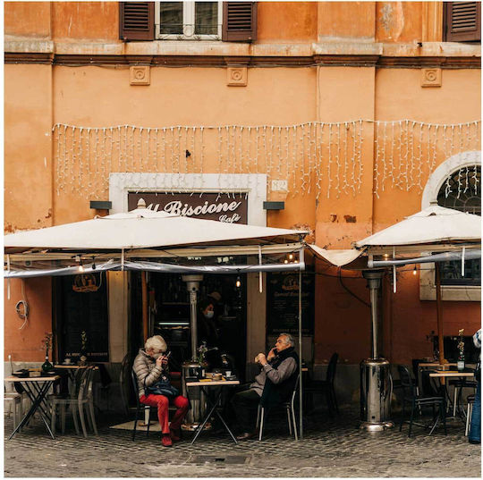 Πίνακας Café In City Καφενείο Στην Πόλη 110x110