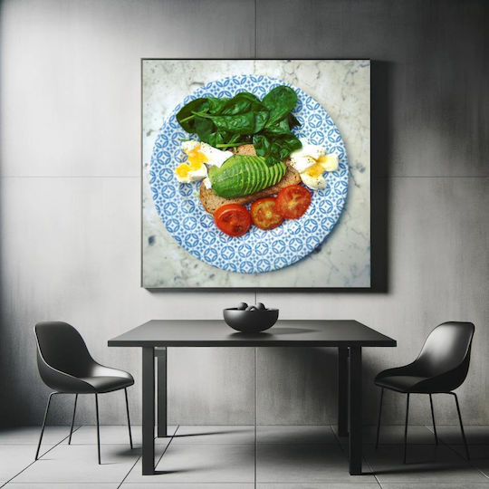 Πίνακας Healthy Breakfast Plate Υγιεινό Πιάτο Πρωινού 110x110