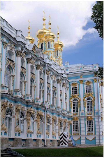 Gemälde Golden Domes Catherine Palace Golden Domes Catherine Palace 100x150