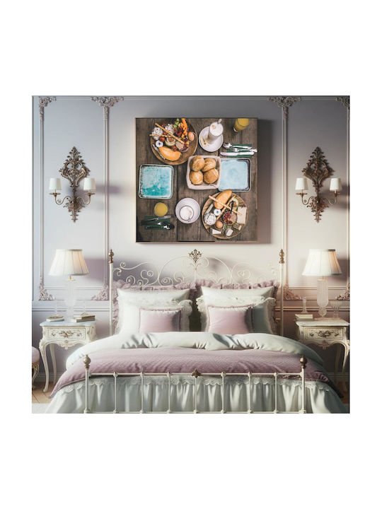 Painting Rustic Breakfast Spread Rustic Breakfast 120x120