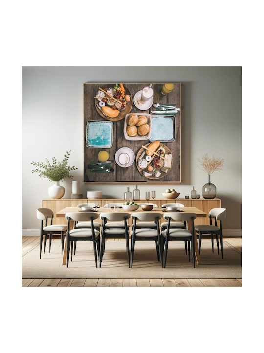 Painting Rustic Breakfast Spread Rustic Breakfast 120x120