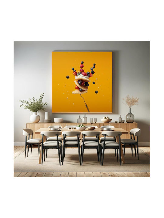 Painting Floating Pancakes Berries Floating Pancakes Berries 110x110