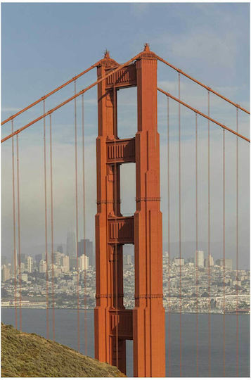 Painting Golden Gate Bridge In San Francisco Bridge Golden Gate In San Francisco 100x150