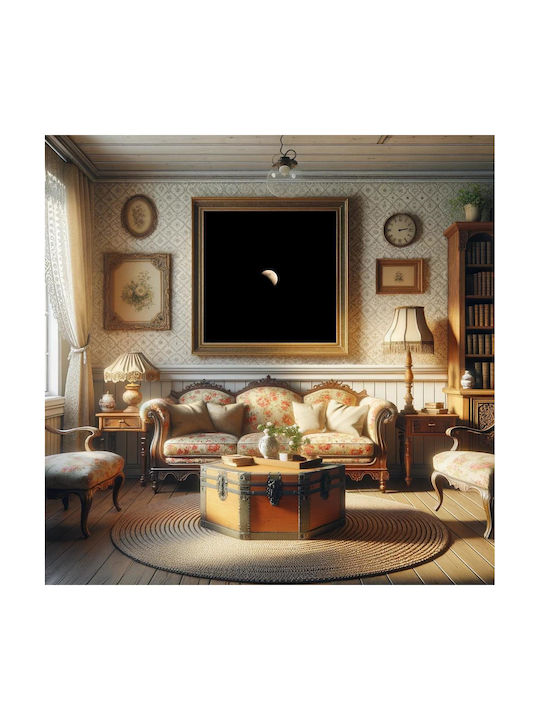 Painting Eclipsed Moon Lunar Eclipse 110x110
