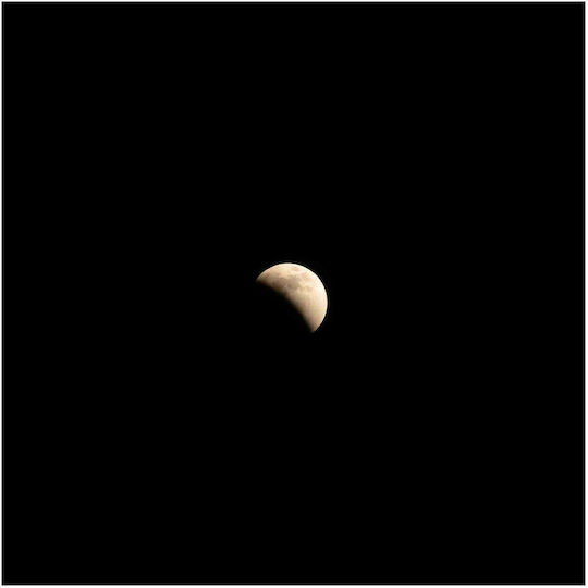 Gemälde Eclipsed Moon Mondfinsternis 110x110