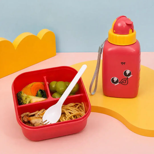 Kunststoff Kinderlebensmittelbehälter Rote