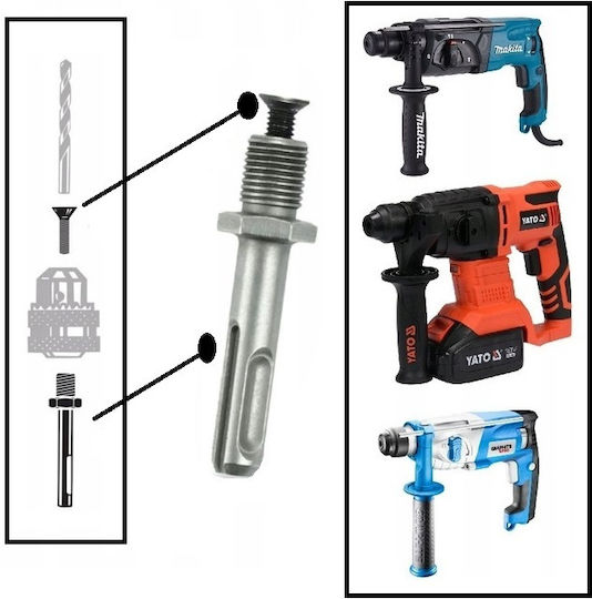 Kit de Reparare Adaptor Mâner Cap de Burghiu SDS+ 13mm