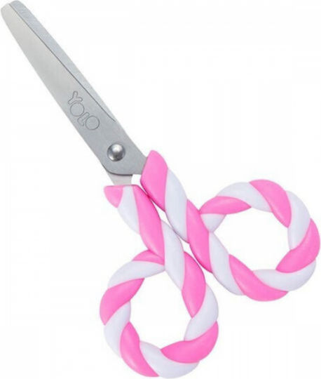 Yolo Scissors With Metallic Blade Pink 1 Piece