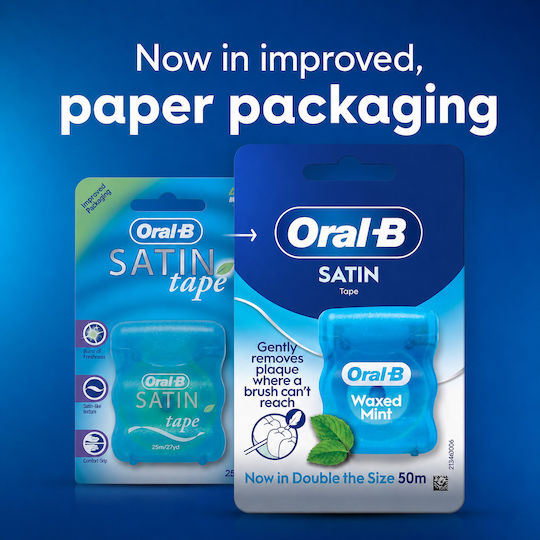 Oral-B Satin Floss Periuțe Interdentare Verzi 6 Buc