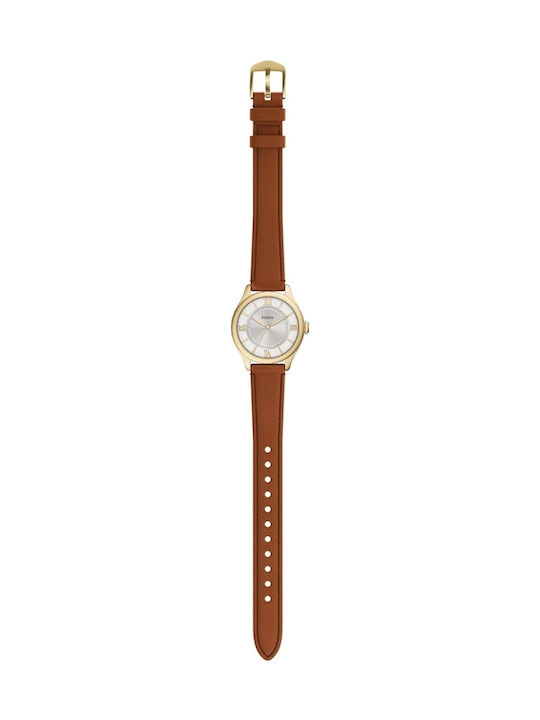 Fossil Trei Ceasuri Dama 28mm Baterie Cu Brățară Din Metal Auriu
