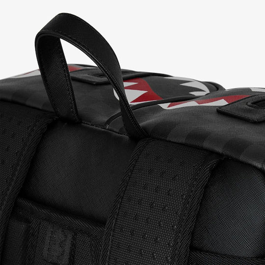 Sprayground Double Trouble Double Duffle Backpack Black Fabric W43.2xD12.7xH36.8cm