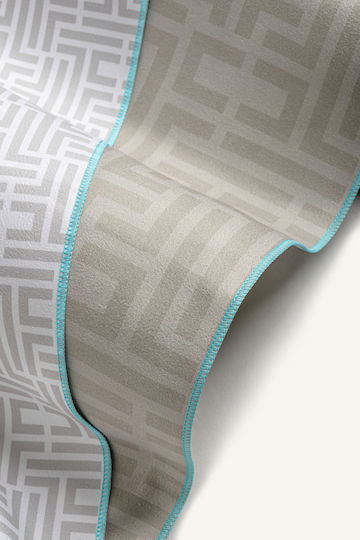 Feel & Touch Πετσέτα Microfiber Σώματος Μπεζ 180x90εκ.