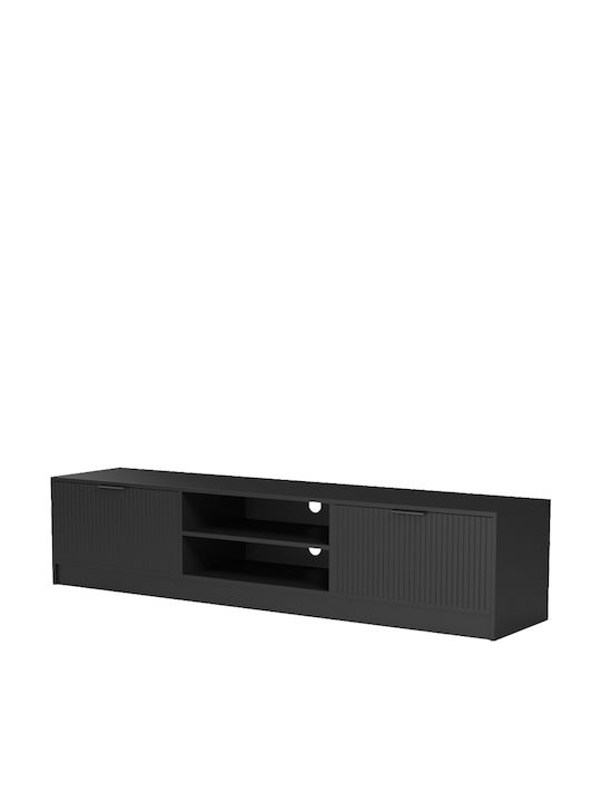 Pakketo TV-Ständer Lemardo Schwarz M180xT40xH40cm