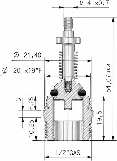 Kcherouvim Batteriemechanismus Olivia 07218