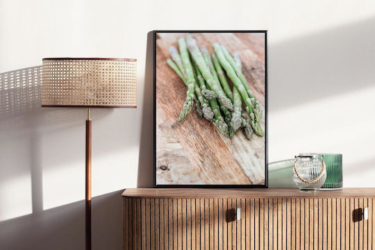 Fresh Asparagus On Wooden Surface Φρέσκα Σπαράγγια Σε Ξύλινη Επιφάνεια 1 Ξύλινος