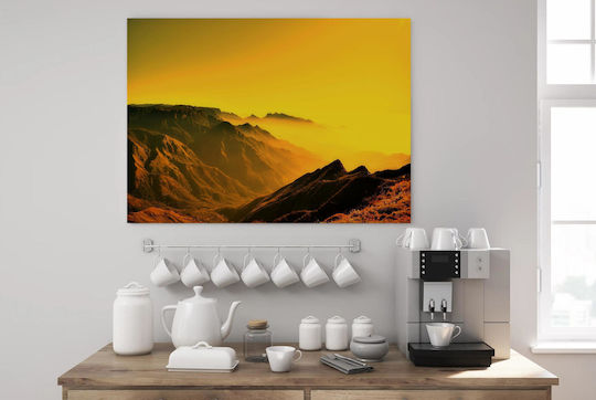 Painting Golden Mountain Range Golden Mountain Range 150x100