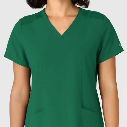 WonderWink WonderWink Damen Medizinische Bluse Grün