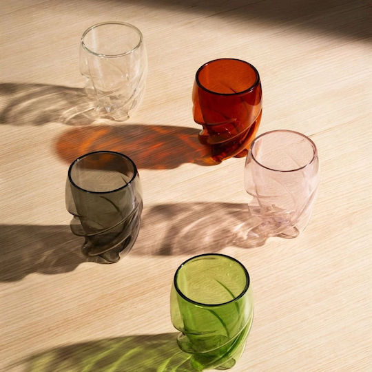 Bodum Pavina Paris Ποτήρι Καφέ/Freddo από Γυαλί σε Κόκκινο Χρώμα 270ml