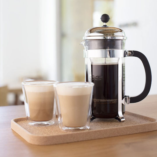 Bodum Canteen Σετ Ποτήρια Καφέ/Freddo από Γυαλί 200ml 2τμχ